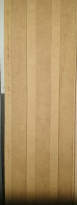 Varilla Panel 18mm CRUDO/MDF 2.75x12cm x5un=1.70mts2